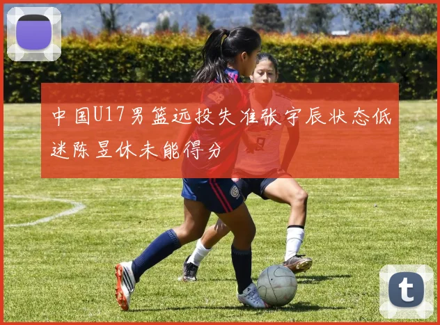 中国U17男篮远投失准张宇辰状态低迷陈昱休未能得分
